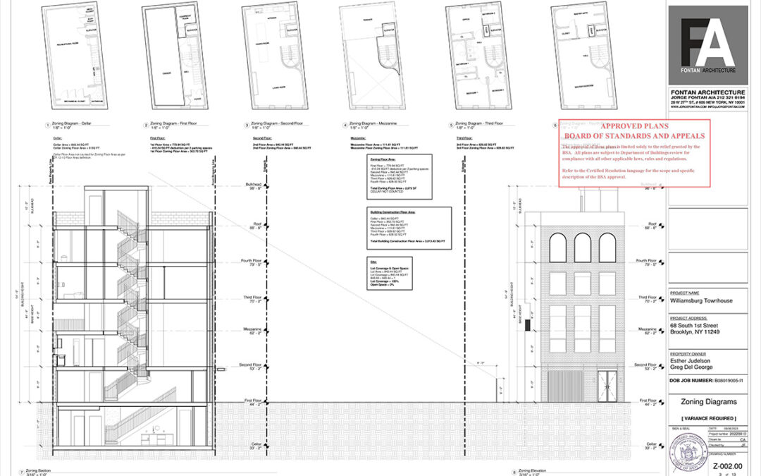 Approved Floor Area Variance in NYC