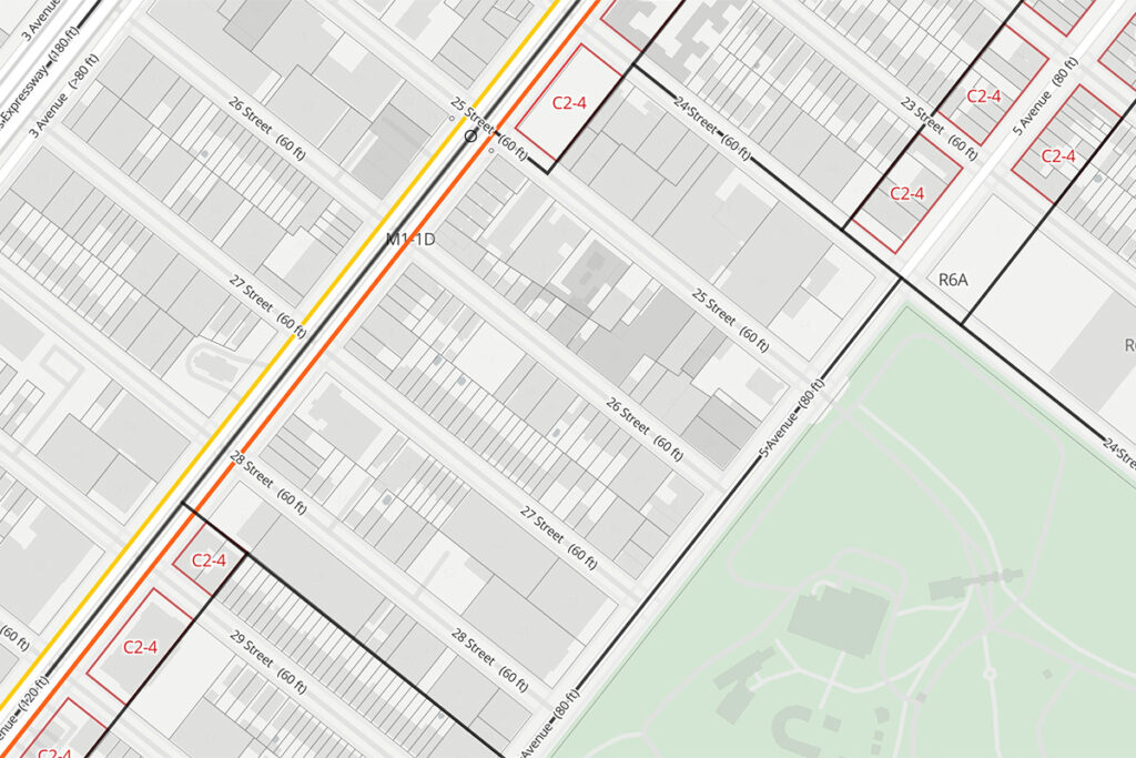 M1-1D Zoning Residential Authorization
