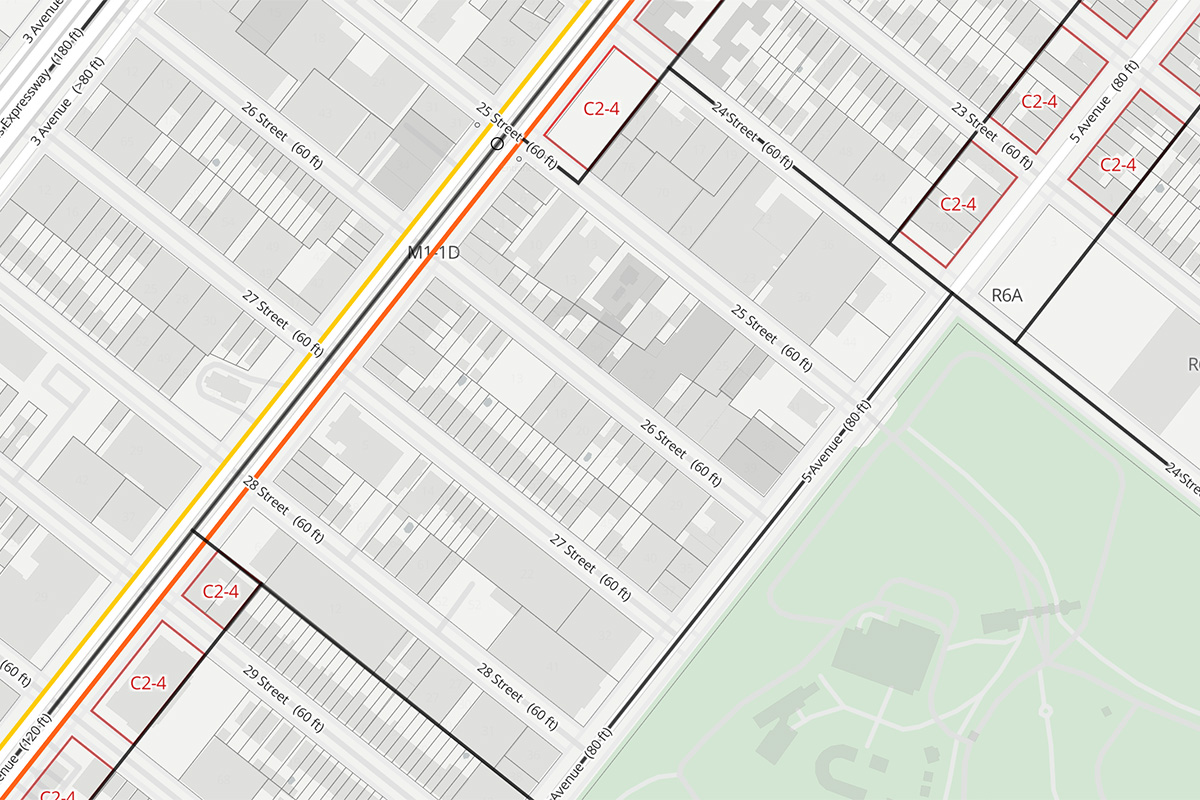 M1-1D Zoning Residential Authorization