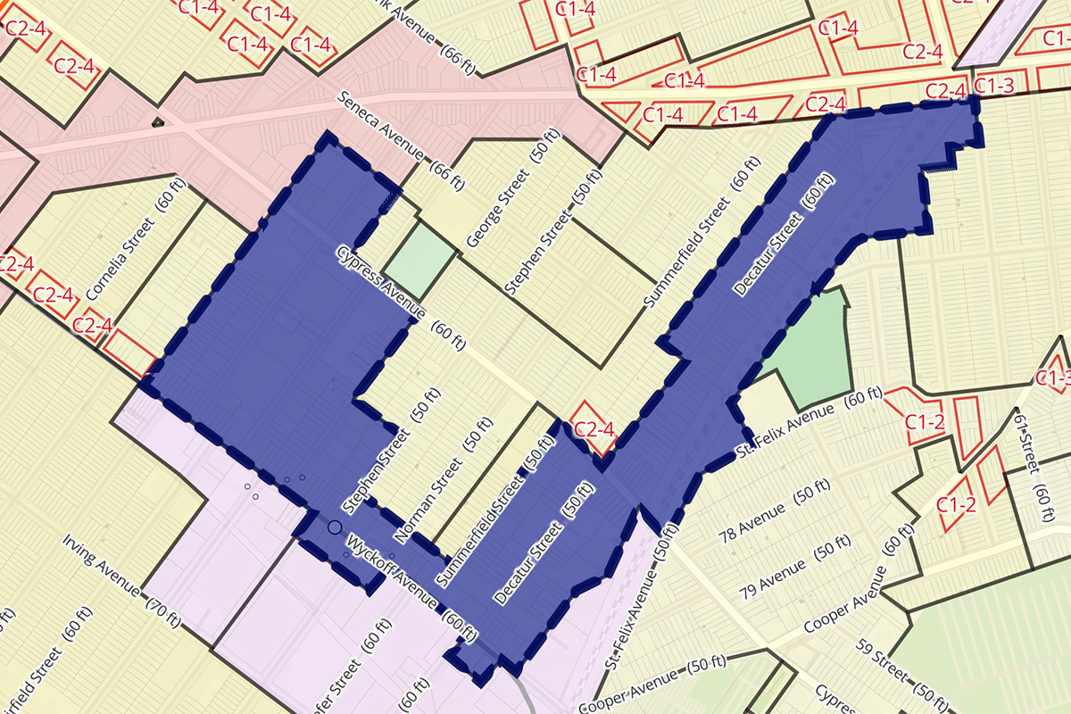 M1-4D Zoning NYC