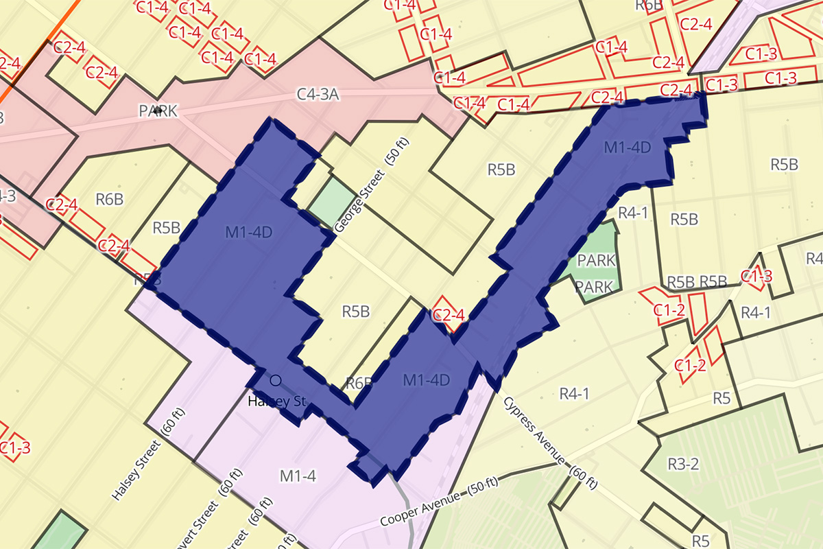 M1-4D Zoning in NYC Residential Authorization