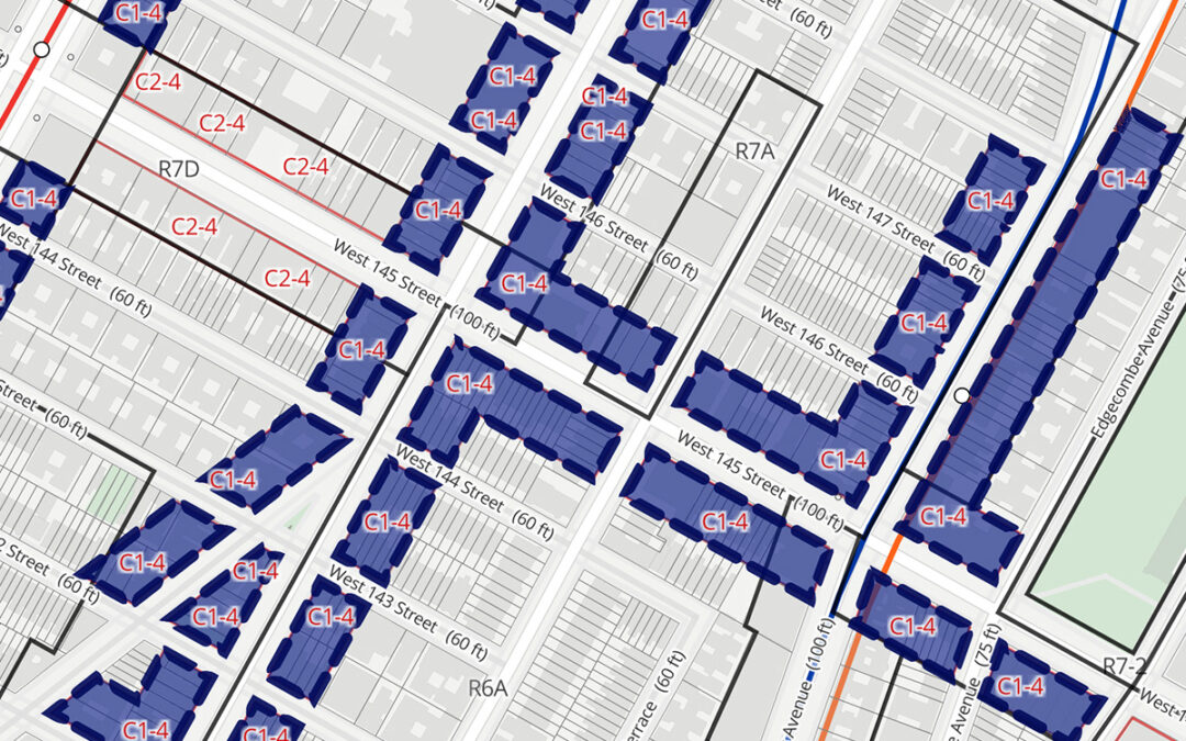 C1-4 Zoning NYC, Commercial Overlay