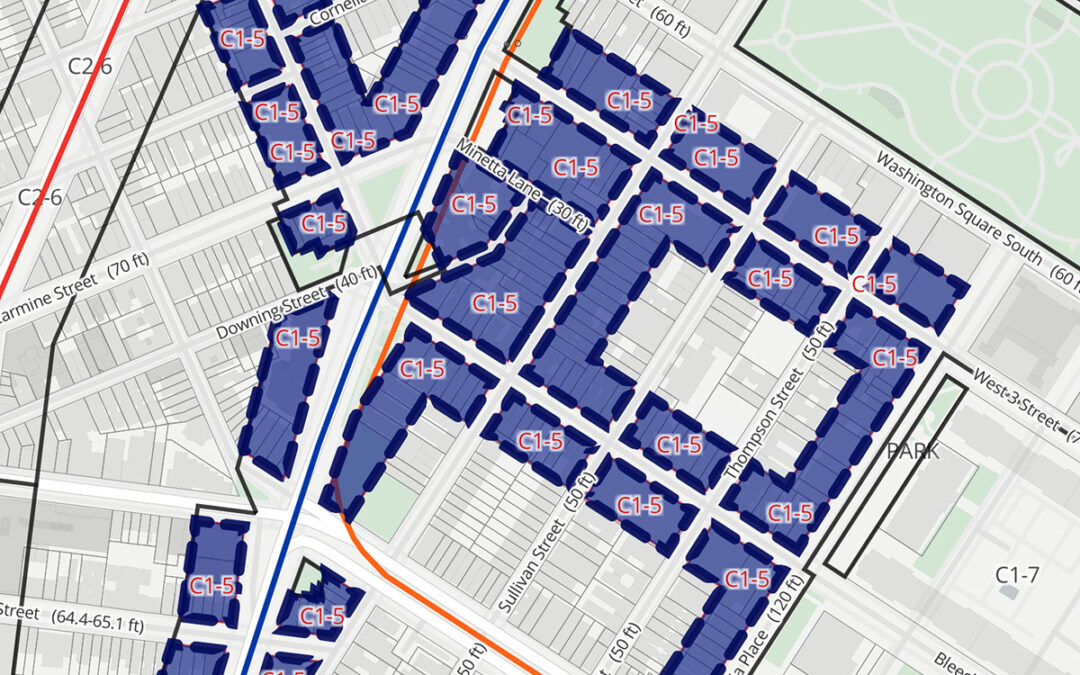 C1-5 Zoning NYC, Commercial Overlay