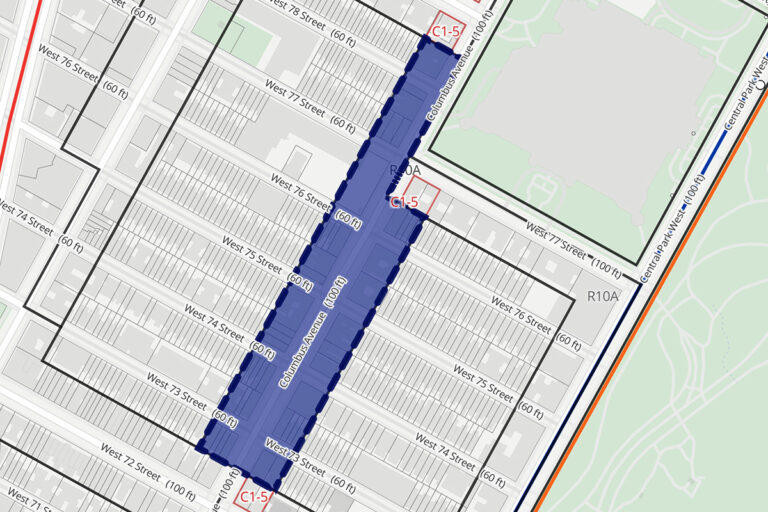 C1-8A Zoning NYC