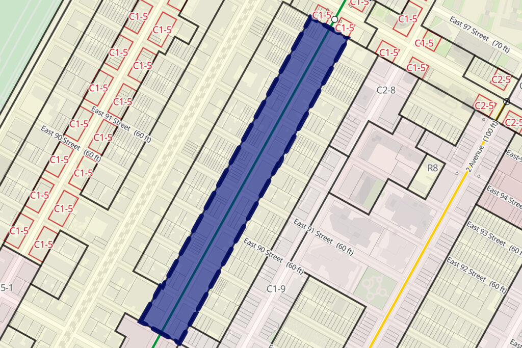 C1-8X Zoning NYC