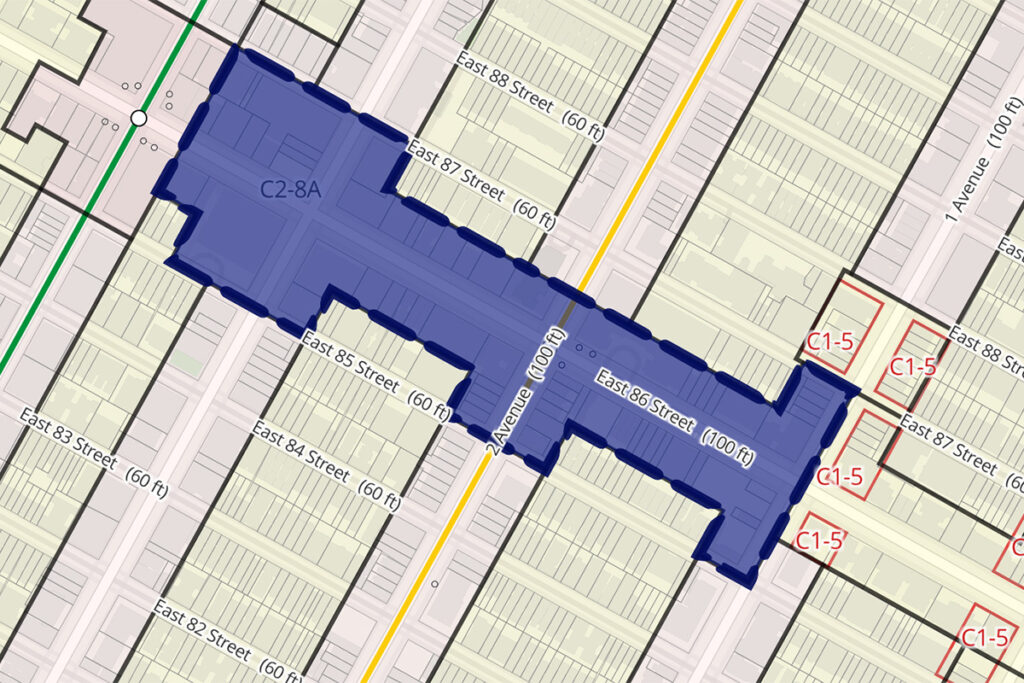 C2-8A Zoning NYC