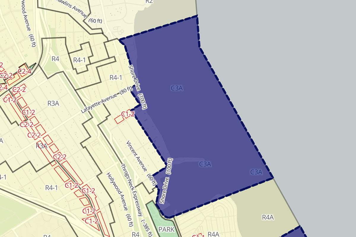 C3A Zoning NYC